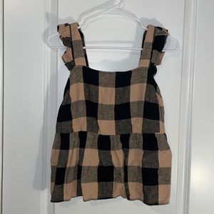 Plaid Casual Top